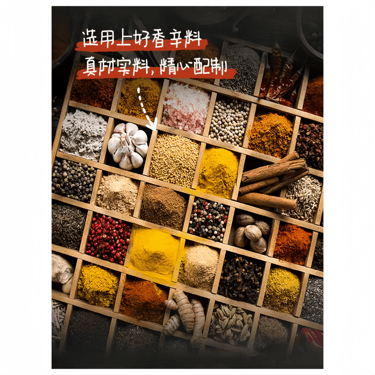 [중국 직배송] 옌이이 정통 마늘 소금 후추 가루, 광둥식 마늘 소스, 소포장, 15g*6팩 [1팩으로 450g 분량의 재료를 만들 수 있습니다] 4