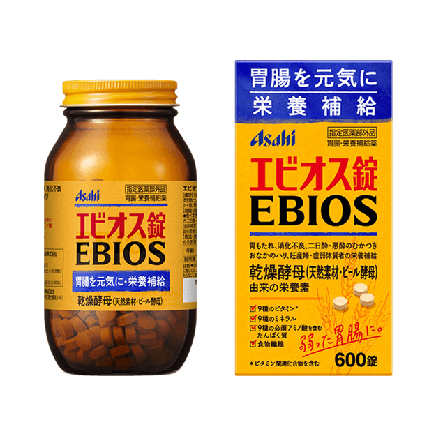 商品详情 - asahi 朝日||ebios 啤酒酵母肠胃润肠片(新旧包装随机发货
