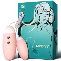 KISTOY Miss VV デュエット吸引バイブレーターセット - ピンク