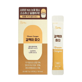 Brown Enzyme, 100% Natural Fermented Enzyme, 14pcs/Box, Sweet and Savory Grain Flavor【OliveYoung Ranking #1】