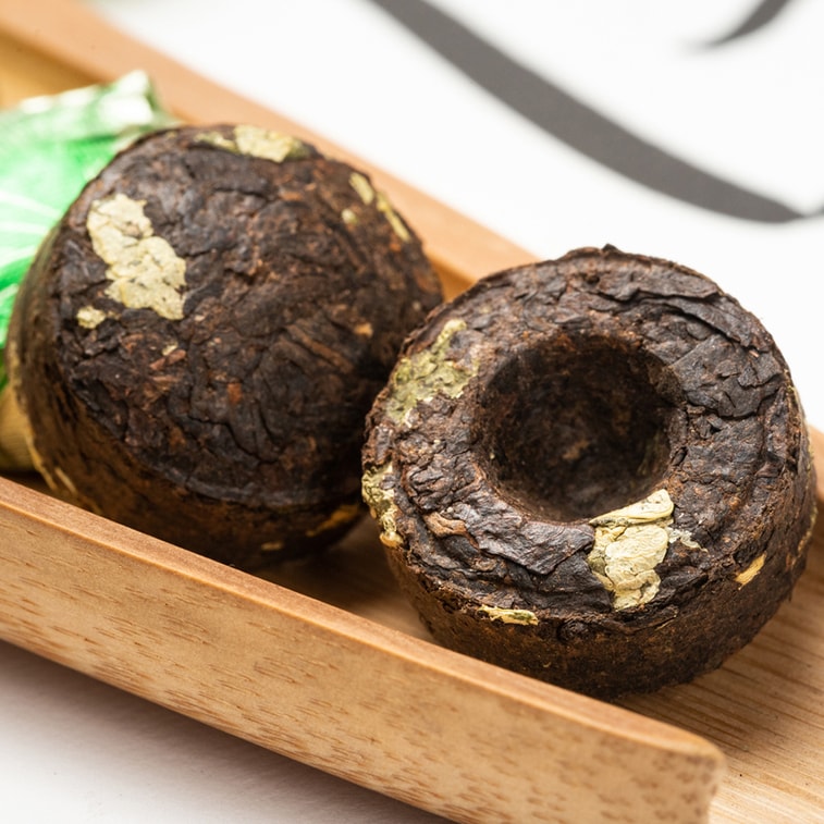 Renxinchang 연잎 익은 Pu-erh 차 Tuocha (운남 작은 익은 Tuocha 차) 350g (미국) 3