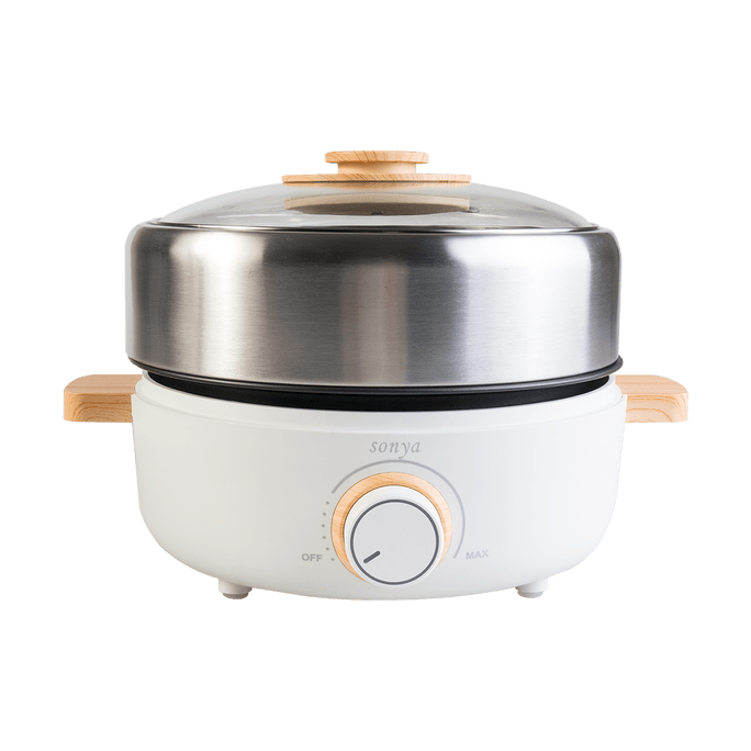 Premium Multi Function Hot Pot With Nonstick Grill Pan 3L SYHP-2B