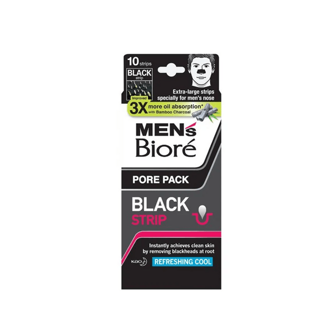 Men's Pore Packets Black Strip Strips 10pcs