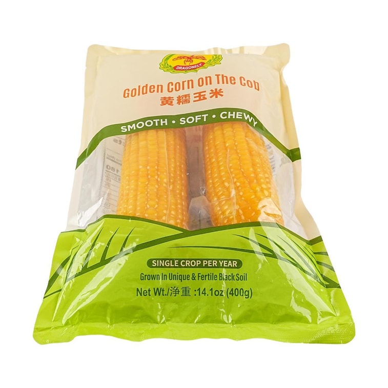 蜻蜓牌 黄糯玉米 400g【真空包装加热即食】【低卡粗粮代餐】 4