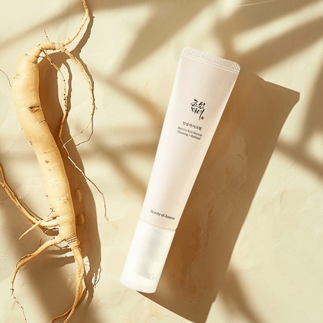 Revive Eye Serum, Ginseng + Retinal, Hydrating, Reduce Dark Circles, Diminish Fine Lines, Eye Bags, 1.01 fl oz.