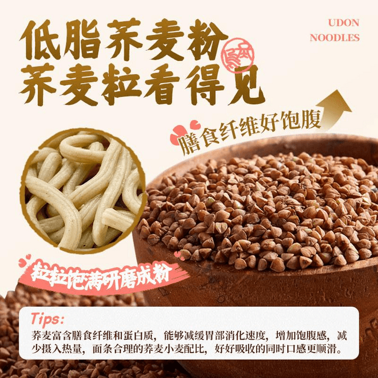 Shoutao Brand Buckwheat Udon Noodles Japanese Style Instant