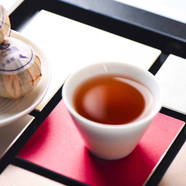 仁新昌新匯小青丸プーアル熟茶宮熟茶ティーバッグ 350g 5