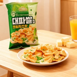 韩国JAYONE 青葱奶酪味锅巴 60g 【超级美味 值得一试】