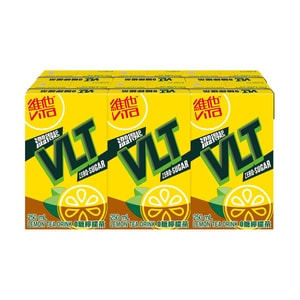 VITA维他 0糖柠檬茶 250ml*6盒【0糖0卡】【新品上市】