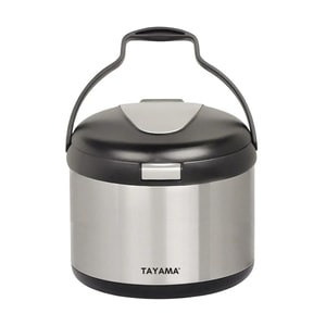 5-Qt. Stainless Steel Energy-Saving Thermal Cooker Stock Pot in Black