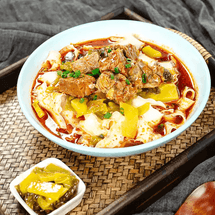 Chongqing Spicy Noodles- Plant -Based Beef Stew With Pickled Mustard ,15.17 oz *5【5 Packs】【 Yami Exclusive】