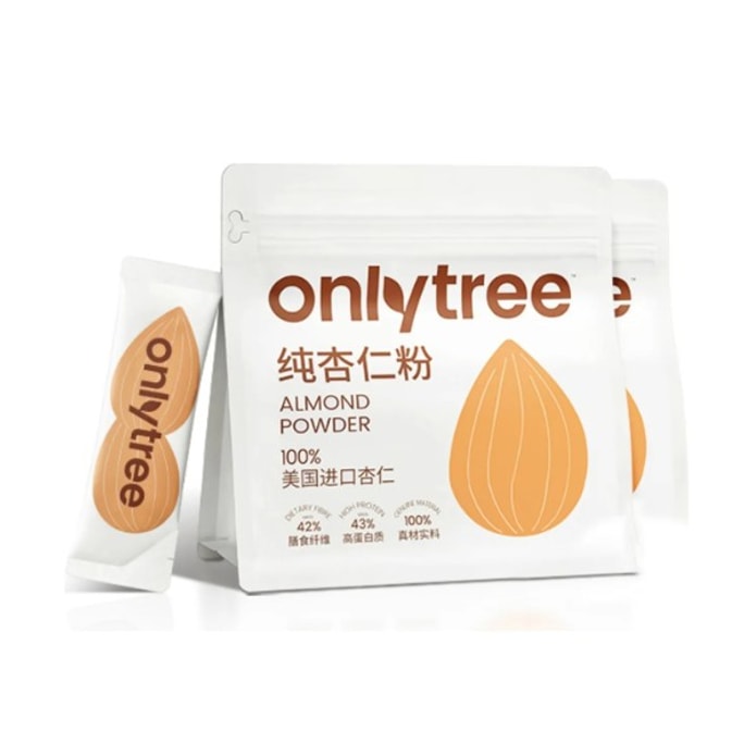 【香港直送】onlytree 純アーモンドパウダー 400g/袋 砂糖無添加 高タンパク質