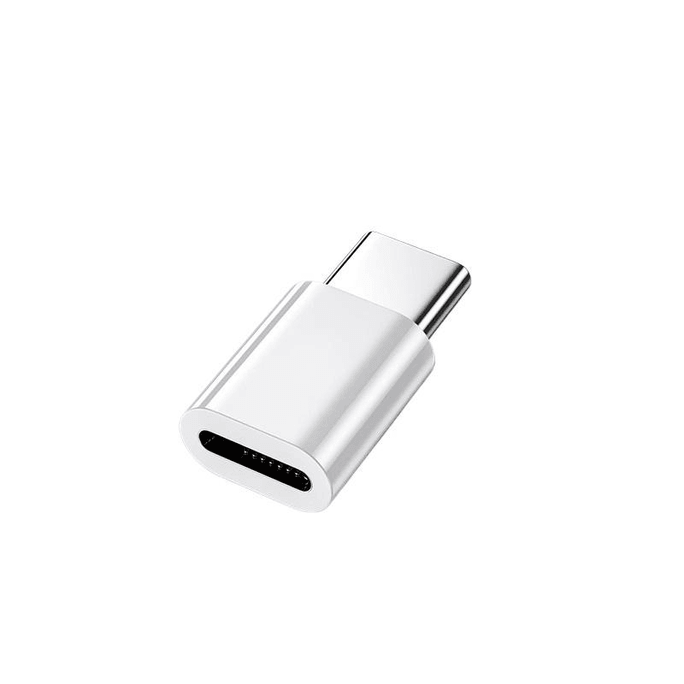 Shallow Pie For Apple Charging Adapter Lightning To Type-C Rotary Female Adapter White *1
