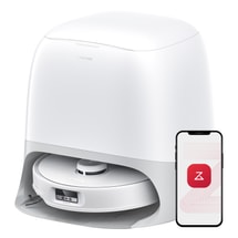 Roborock Qrevo Curv Robot Vacuum And Mop 18500Pa Suction Zero-Tangling DuoDivide Main Brush FlexiArm Arc Side Brush