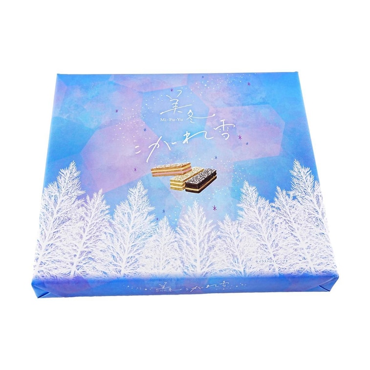 Mifuyu Kogareyuki ,Mille-Feuille Dessert,Strawberry&Orange& Apple Flavor,12 Piece【Japanese Sweets Souvenirs】 5