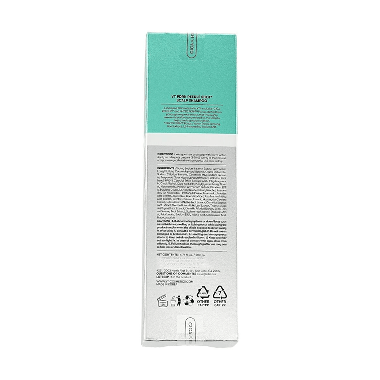 韩国VT PDRN微针头皮修护洗发水 舒缓修护强韧发根 200g 5