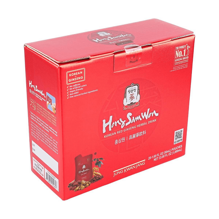 韓國CHEONG KWAN JANG正官莊 紅參園滋養養顏6年根高麗參飲品 上班族必備 50ml*20袋入 7