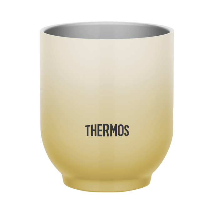 THERMOS 魔法瓶||真空保温保冷グラデーションティーカップ||0.3L ベージュ