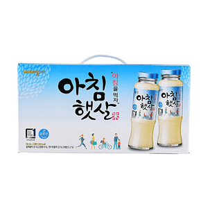 韓國WOONGJIN熊津 甜米露 禮盒裝 180ml*12瓶【韓國傳統穀物米飲】【柔和清甜】