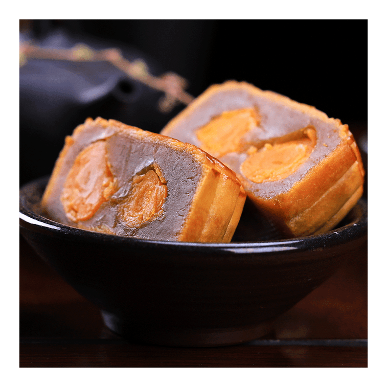 【全美超低价】元童 回家系列 双黄香芋蓉月饼 600g 7