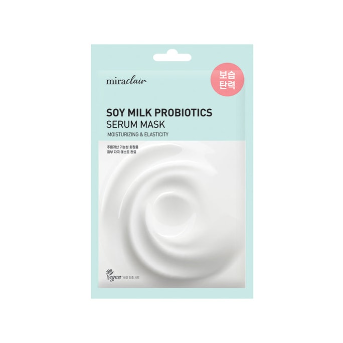 Soy Milk Probiotics Serum Mask Single