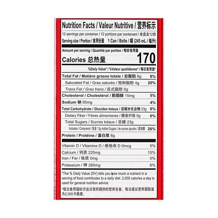 Want Want Milk Drink Special Cultural Limited Edition Gift Box 8.28 fl oz*12can 10