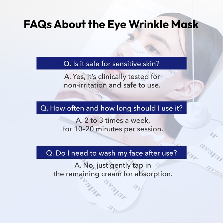 Rejuvenating Eye Wrinkle Control Mask 5 Sheets 5