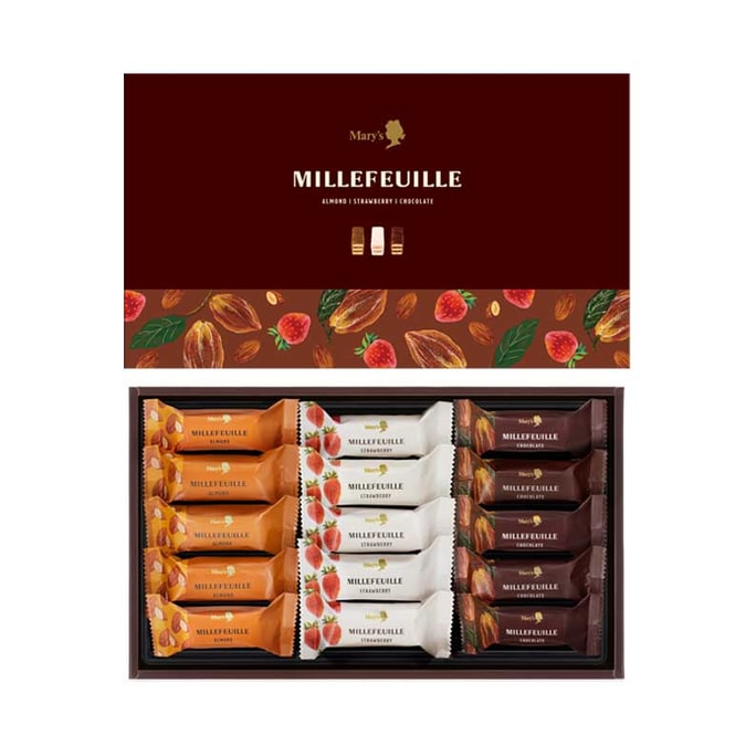 【Tasting period 25.6.24】MARY'S Mille-feuille 15pcs