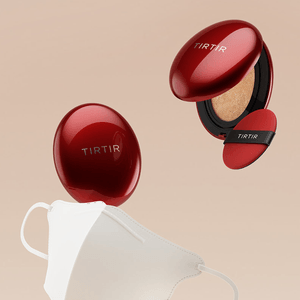 Mask Fit Red Cushion Foundation, Mask Shield Enriched Coverage 21N Ivory, 0.63 oz @COSME Award