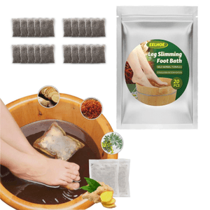 20PCS Lymphatic Drainage Ginger Foot Soak, Foot Care Spa Relaxation for Muscles