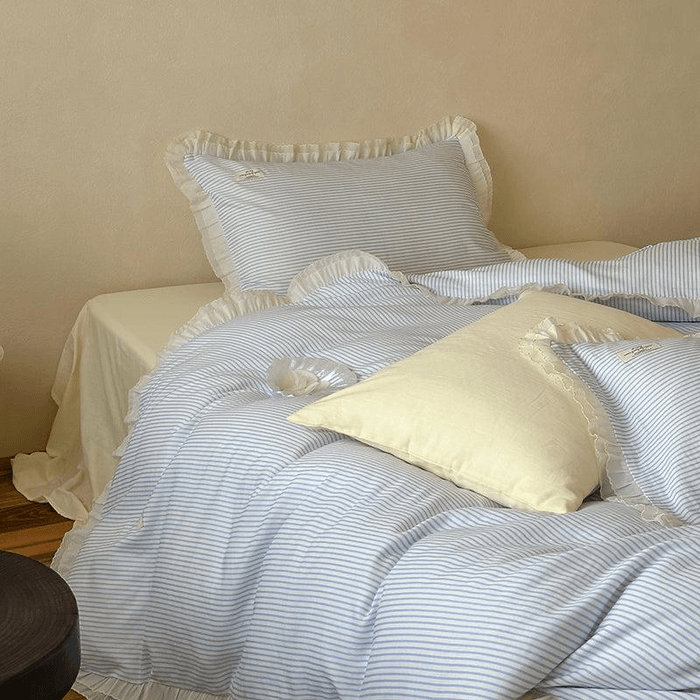 Cloud Reverie Bedding Set Blue-King