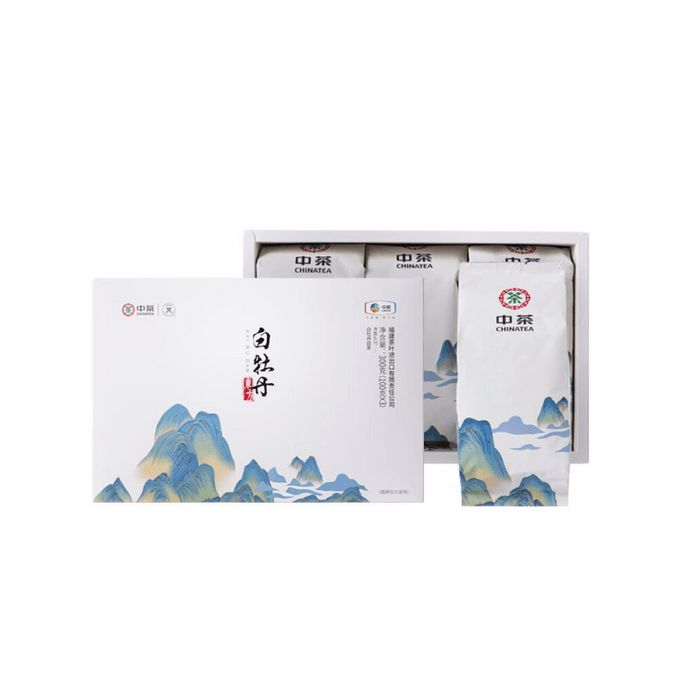 Butterfly White Tea - White Peony Gift Box | 300g Loose Leaf Fujian White Tea (New Year Gift)