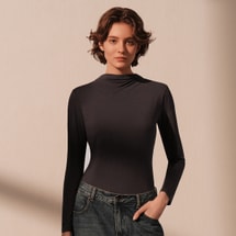 中国 ubras 小奶皮小立领修身肌底衣 纯白色 M