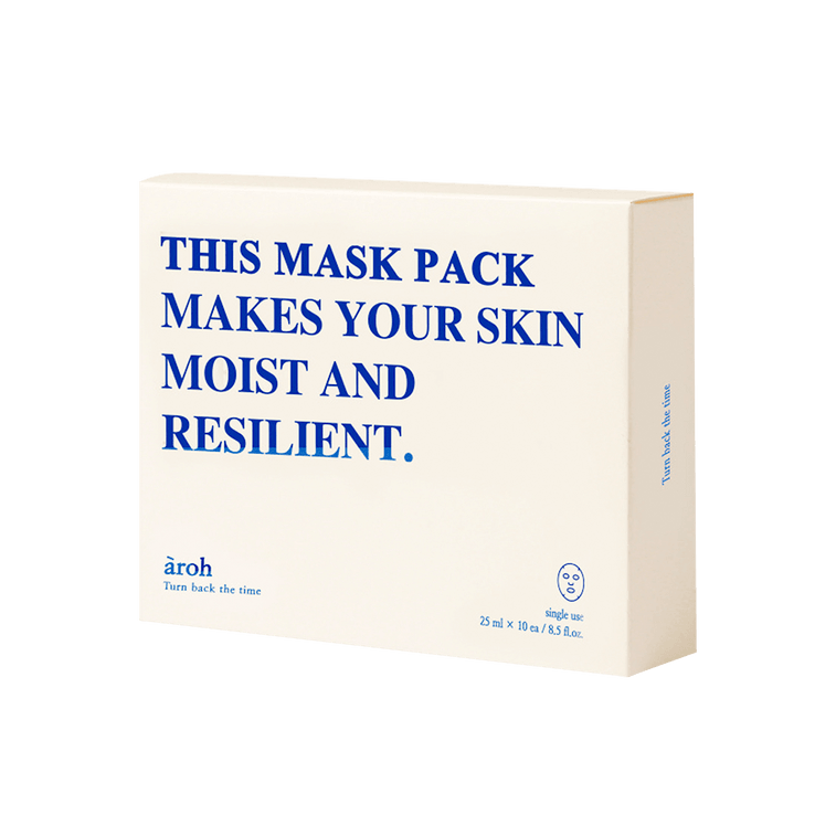 韓國AROH 海洋密集深層補水面膜 保濕補水 平衡水油 25ml 10片入 6