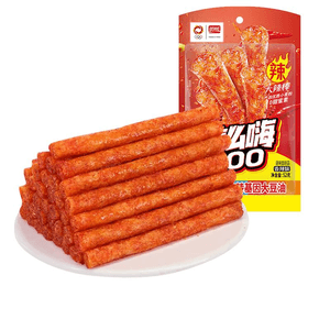 Panpan Spicy Bar, Spicy Bar, Fragrant,Childhood Nostalgic Snacks, Snacks, Casual Food 52g * 1 Pack