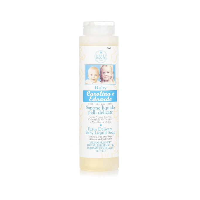 Nesti Dante Carolina & Edoardo Extra Delicate Baby Liquid Soap With Oat, Sweet Almond & Calendula (Shower Gel) 4003916