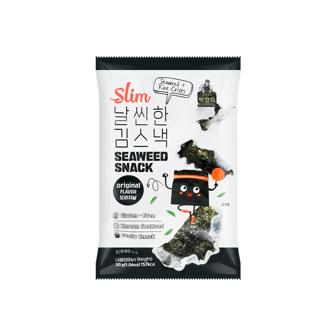 Original Seaweed Crisps - Light, Crispy Seaweed Snack, 1.05oz