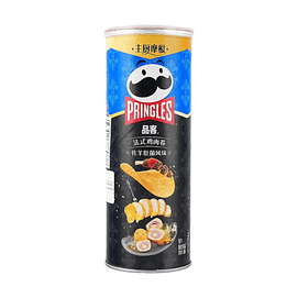PRINGLES品客 薯片 法式鸡肉卷佐羊肚菌风味 80g【名厨联名限定风味】