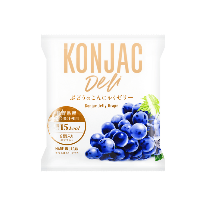 Grape Konjac Jelly, 4.2oz