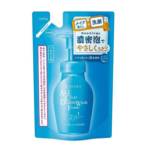 [일본 직배송] 액센셜 센카 포밍 페이셜 클렌저 (130ml) - 메이크업 리무버 - 소형, 순한 클렌징, 메이크업 제거