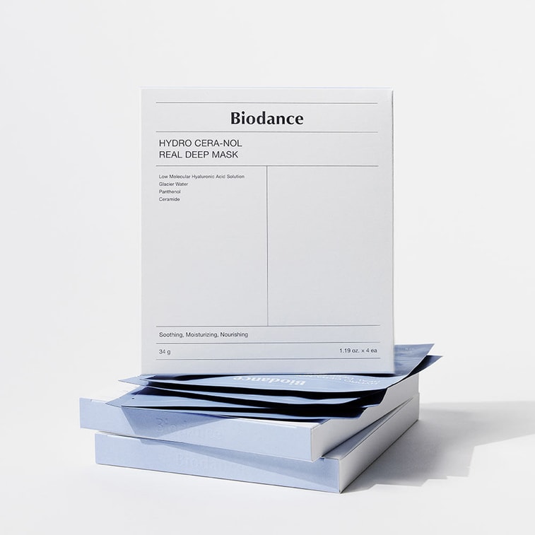 바이오던스 하이드로 세라놀 리얼 딥 마스크 1.19온스*4개【올리브영 1위】 12