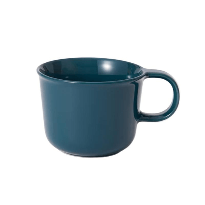 Porcelain Coffee Cup - Dark Blue - 330ml x 1 piece