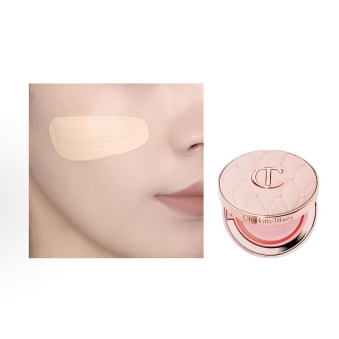 Airbrush Flawless Foundation Cushion #1C Cool Porcelain 12g- Zhao Lusi's Choice