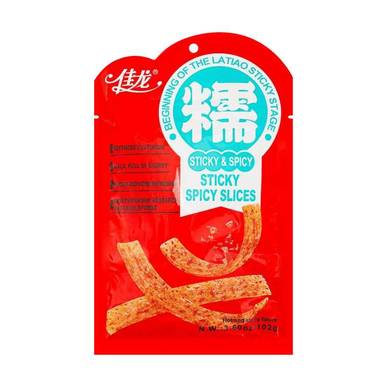 佳龍 糯辣條 香辣味 102g【童年味道】 3