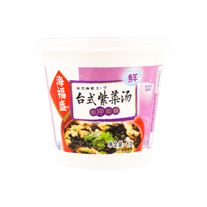 Instant Taiwanese Seaweed Soup, 0.28oz【Instant Soup】