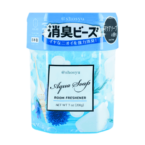日本KOKUBO小久保 SHOSYU除臭珠空氣清新消臭圓 海洋 200g【全屋適用】