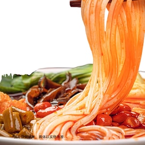 Baixiang Snail Rice Noodles Spicy and Sour Flavor 310g*3 Bags