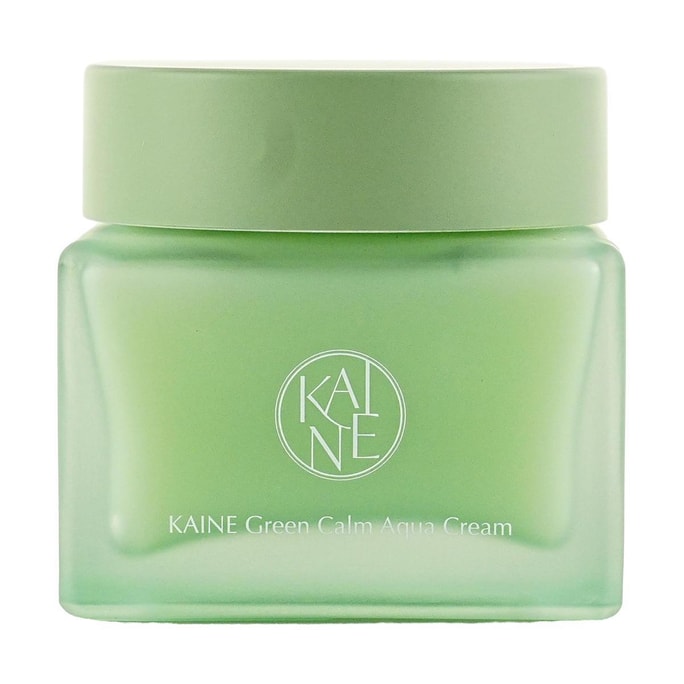 Green Calm Aqua Cream, Vegan, 2.36 fl.oz. - Moisturizing & Soothing | Deep Hydration | Strenghening Skin Barrier