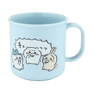日本CHIIKAWA吉伊卡哇 塑膠杯 水杯盥洗杯 直徑約7.2×9.3×7.2cm 200ml