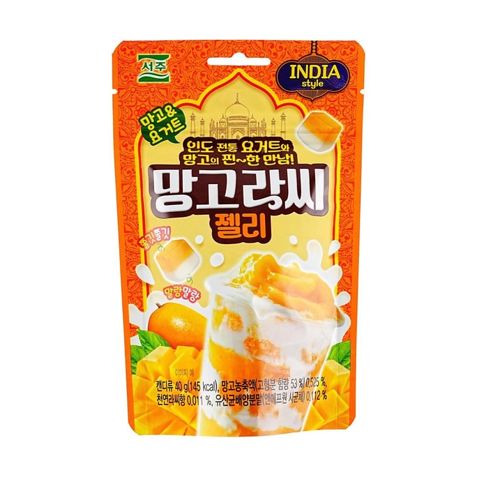 Seoju Mango Lassi Jelly Candy 1.41 oz